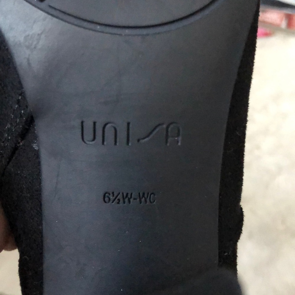 UNISA 3.5” Heel Black Over the Knee Boots - Picture 13 of 16